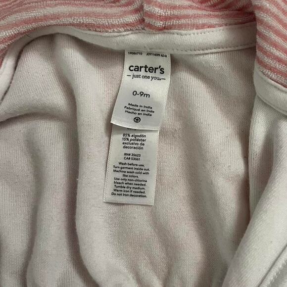 Carters pink and white sheep bathrobe - Picture 3 of 4